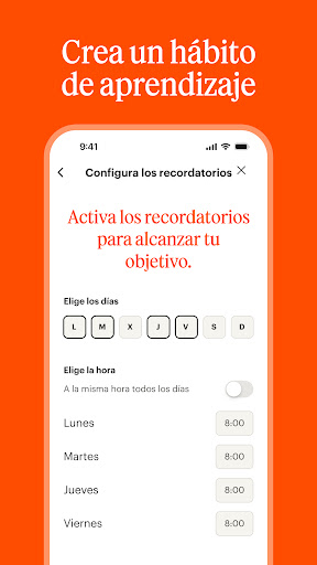Captura de pantalla de Babbel: Aprender idiomas