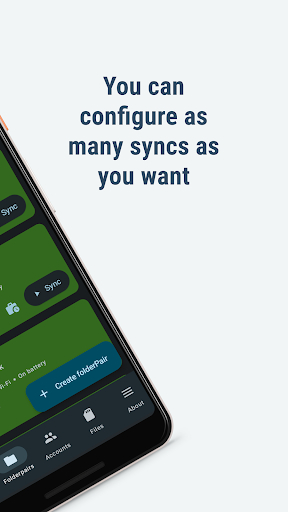Captura de pantalla de FolderSync Pro