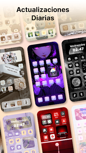 Captura de pantalla de Temas: Wallpaper, Widgets