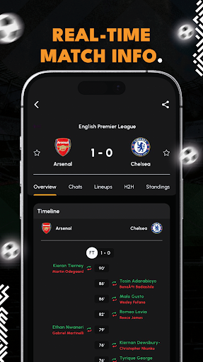 Captura de pantalla de Live Soccer Scores - IGScore