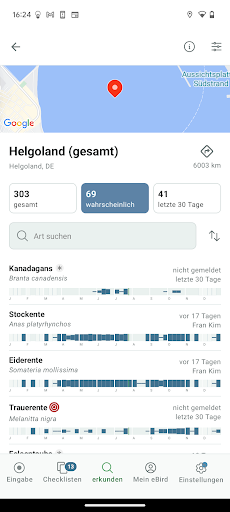 eBird by Cornell Lab Screenshot