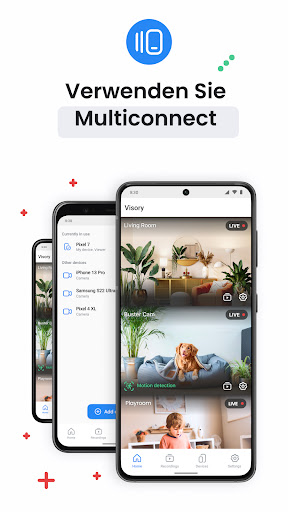 Überwachungskamera App: Visory Screenshot