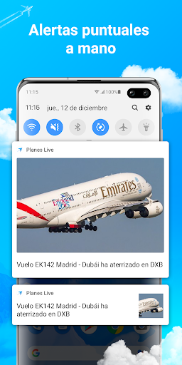 Captura de pantalla de Aviones en Vivo - Radar aéreo