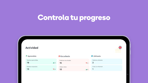 Captura de pantalla de Memrise: Idiomas toda la vida