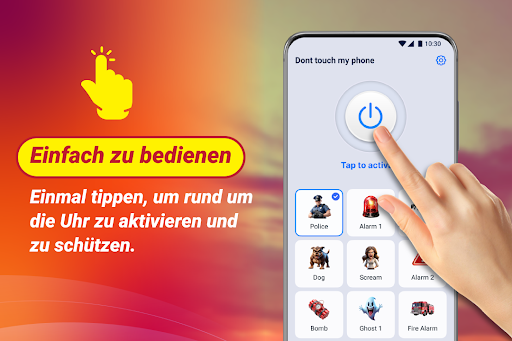 Anti-Diebstahl-Telefonalarm Screenshot