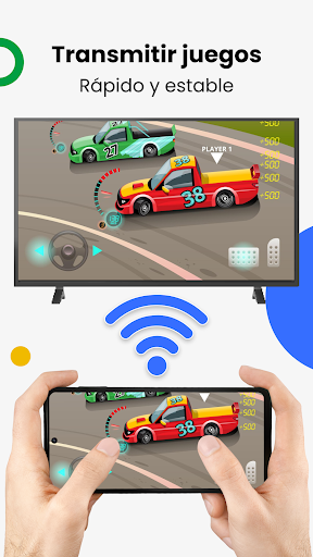 Captura de pantalla de Transmitir teléfono a TV