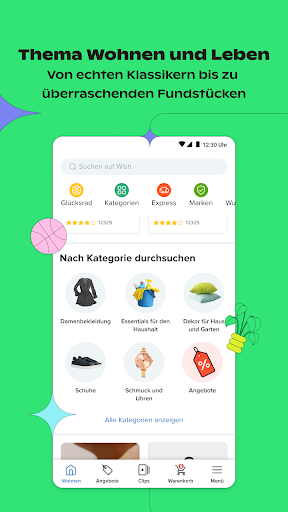 Wish: Shoppen und Sparen Screenshot