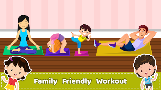 Captura de pantalla de Yoga para niños y fitness