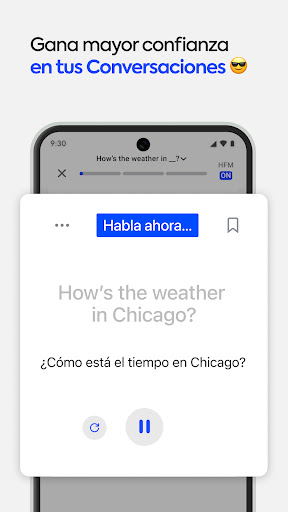 Captura de pantalla de Speak - Aprende inglés