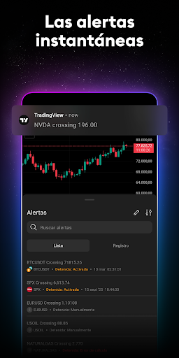 Captura de pantalla de TradingView - Bolsa de Valores
