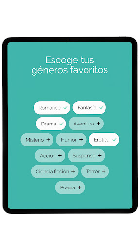 Captura de pantalla de Inkitt: Libros y Novelas