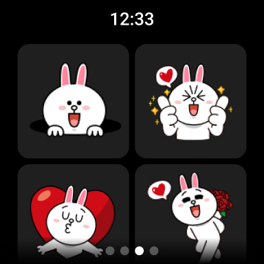 Captura de pantalla de LINE: Llama y mensajea