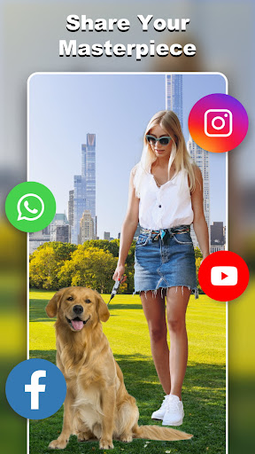 Captura de pantalla de Cut and Paste Photo Editor