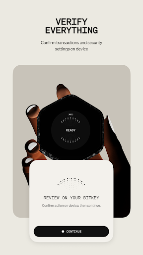 Captura de pantalla de Bitkey - Bitcoin Wallet