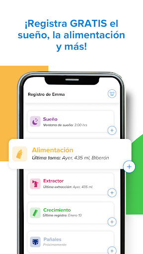 Captura de pantalla de Kinedu: Desarrollo del Bebé