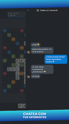 Captura de pantalla de Wordfeud Premium