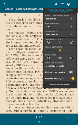 Captura de pantalla de ReadEra – lector de libros