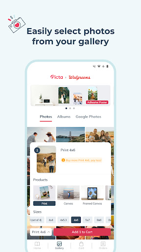 Picta Photo Print - 1h Pickup Screenshot