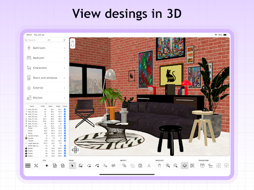 Sweet Home 3D: Plan your house screenshot