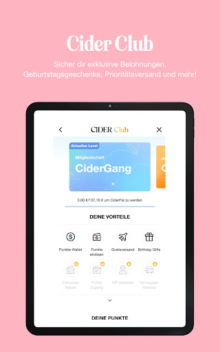 CIDER – Kleidung und Mode Screenshot