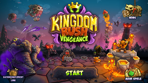 Kingdom Rush Vengeance TD Game Screenshot