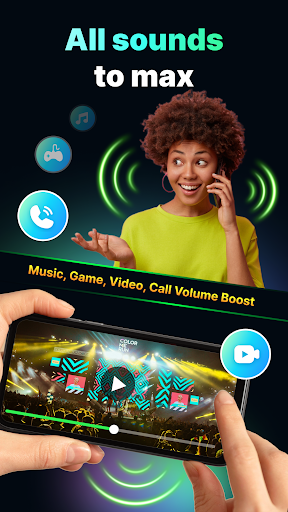 Captura de pantalla de Amplificador de volumen - alto