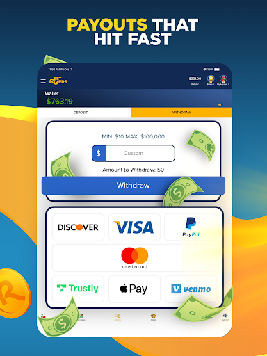 Captura de pantalla de BetRivers: Casino & Sportsbook