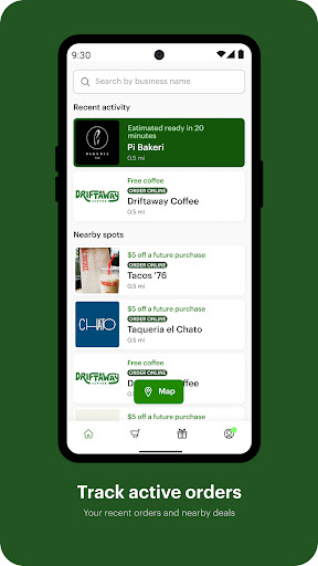Captura de pantalla de Clover: Perks and Order Ahead