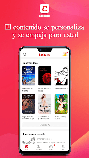 Captura de pantalla de Cashzine - Leer y Ganar dinero