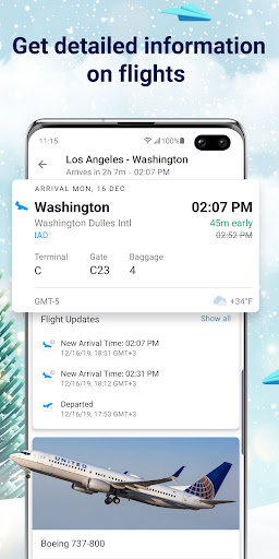 Planes Live - Flight Tracker screenshot