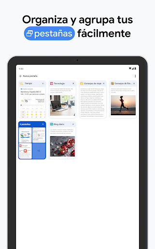 Captura de pantalla de Google Chrome