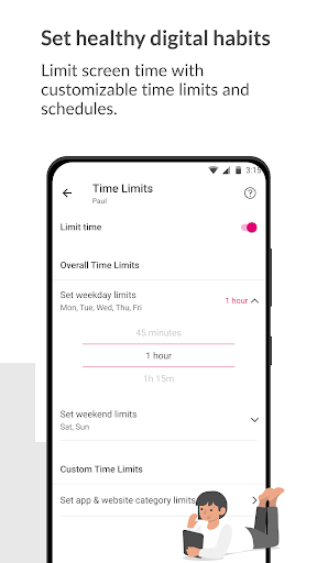 Captura de pantalla de T-Mobile® FamilyMode™
