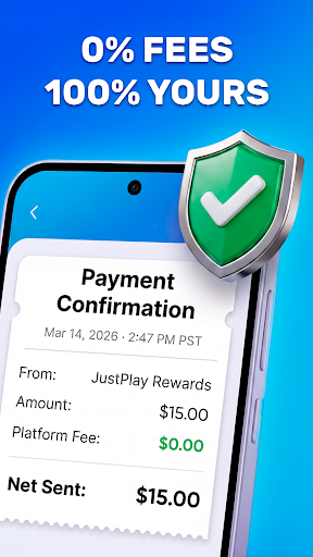 JustPlay: Earn Money or Donate screenshot