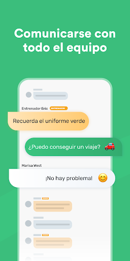 Captura de pantalla de Organizar Equipos Deportivos