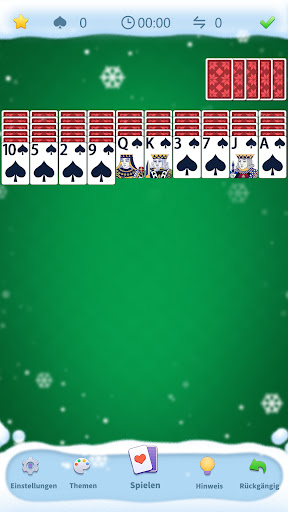 Spinnen Solitär Screenshot