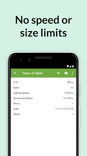 Captura de pantalla de µTorrent® Pro - Torrent App