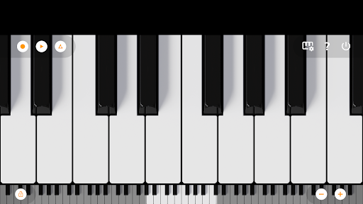 Captura de pantalla de Mini Piano Lite