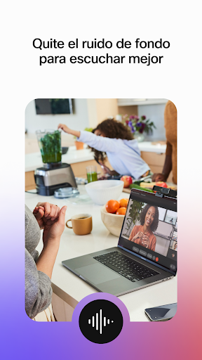Captura de pantalla de Webex