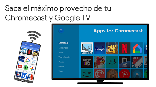 Captura de pantalla de Apps para Chromecast