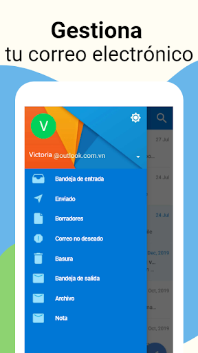 Captura de pantalla de Email: rápido e inteligente