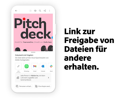Adobe Acrobat Reader für PDF Screenshot