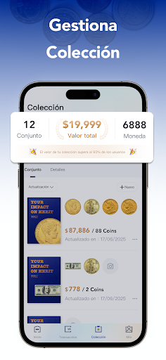 Captura de pantalla de HeritCoin: Identificación IA