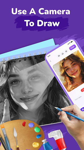 Captura de pantalla de AR Sketch: Trace Drawing