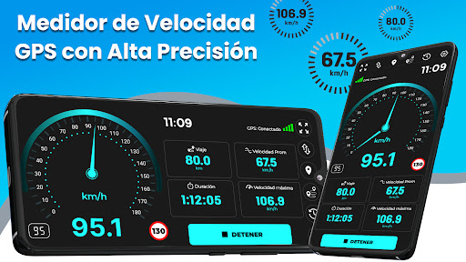 Captura de pantalla de Velocimetro gps y pro odometer