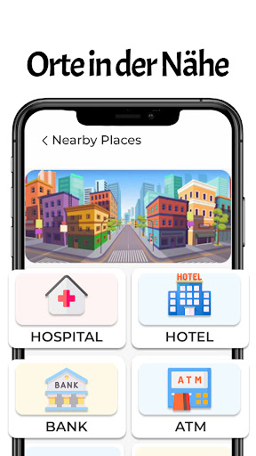 GPS-Satelliten-Erdkarte Screenshot