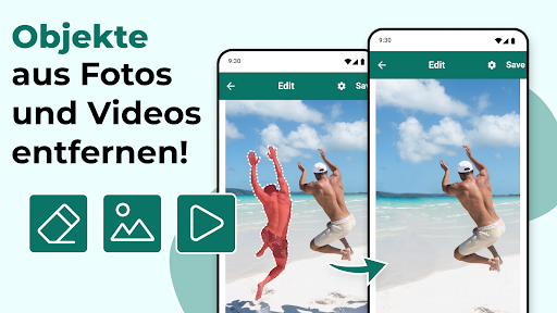 Unerwünschte Objekte entfernen Screenshot