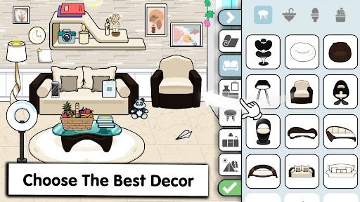 Captura de pantalla de Tizi Juegos De Decorar Casas