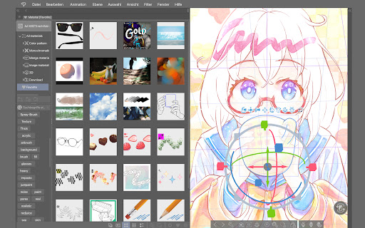CLIP STUDIO PAINT Screenshot