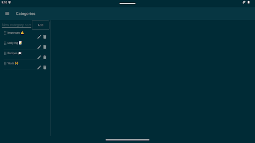 Notepad - simple notes screenshot
