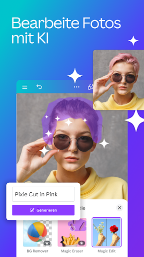 Canva: KI-Foto- & Video-Editor Screenshot